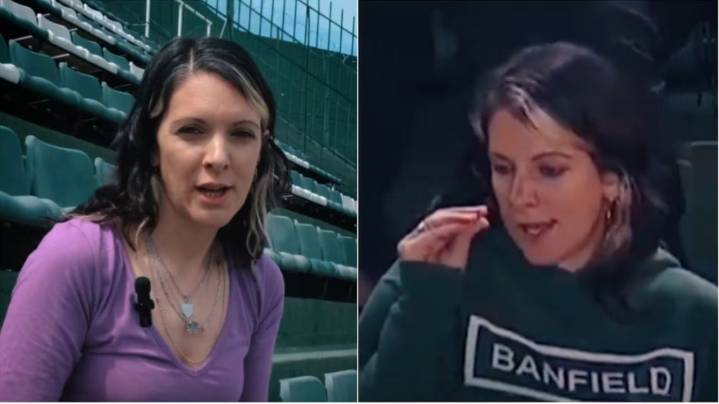 Los dejó a todos en offside: la hincha de Banfield y un gesto viral que salva vidas
