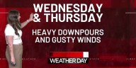 First Alert Weather Days for Wednesday, Thursday