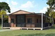 Amazon Is Selling a Cabin-Inspired Customizable Tiny Home Starting at $9K