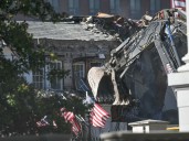 Trump calls White House demolition "music to my ears"