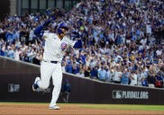 There was joy in Wrigleyville on Thursday as the Cubs clinched a playoff series