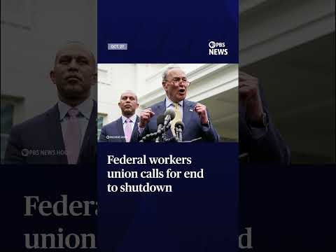 WATCH: Federal workers union calls for end to shutdown