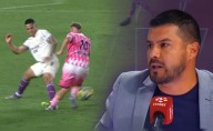 Erick Delgado atónito con el VAR por no revisar pisotón de Santamaría y lo compara con expulsión de Barcos: "¿Cuál es la regla?"
