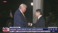 Japan's Emperor greets President Trump