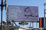 Bystanders Horrified by Slightly-Too-Honest AI Billboard
