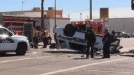 Phoenix crash hospitalizes 2 officers at 7th Avenue
