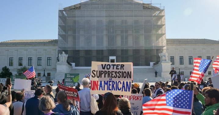 Supreme Court leans toward further weakening landmark Voting Rights Act