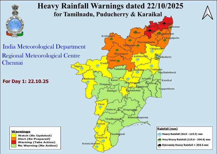 Chennai prepares to face monsoon fury: 215 camps, 106 kitchens set up
