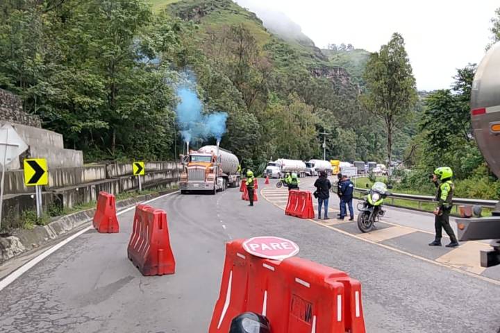 Restricciones en la vía al llano para transporte de carga durante fin de semana festivo