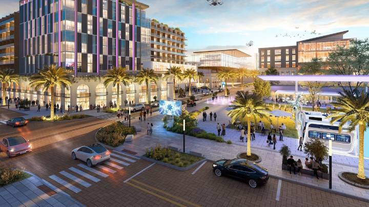 Renderings depict new redevelopment pitch for Tropicana Field