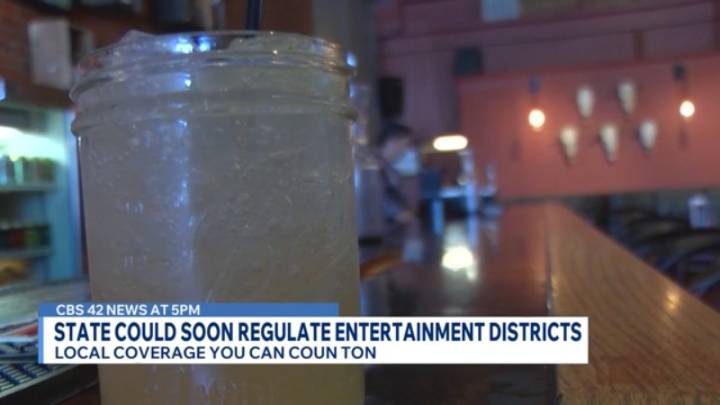 These changes could be coming to Alabama's entertainment districts