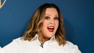 Melissa McCarthy looks incredible in lacy black top and tight skirt after weight loss transformation