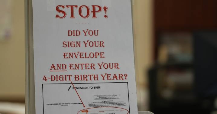 Election officials reaching out to voters who had ballots rejected