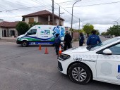 Una ciclista atropellada por un camioneta  fue trasladada al Hospital