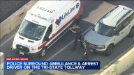 Suspect steals ambulance with worker inside, leads troopers on chase along I-294 from Dempster to Ogden: Illinois State Police