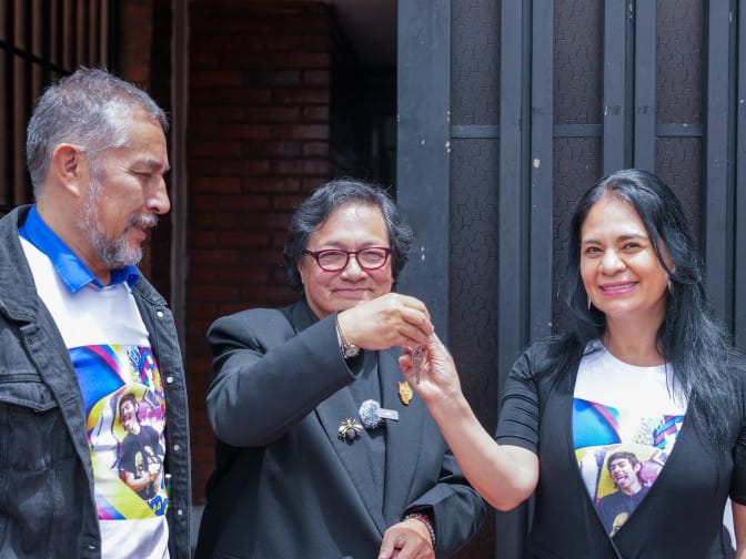 La SAE entrega un inmueble a la Fundación Tripido Graffiti, creada en homenaje al grafitero Diego Felipe Becerra