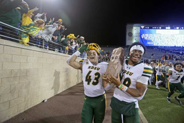 Photos: Scenes from decisive Bison victory in Dakota Marker rivalry game