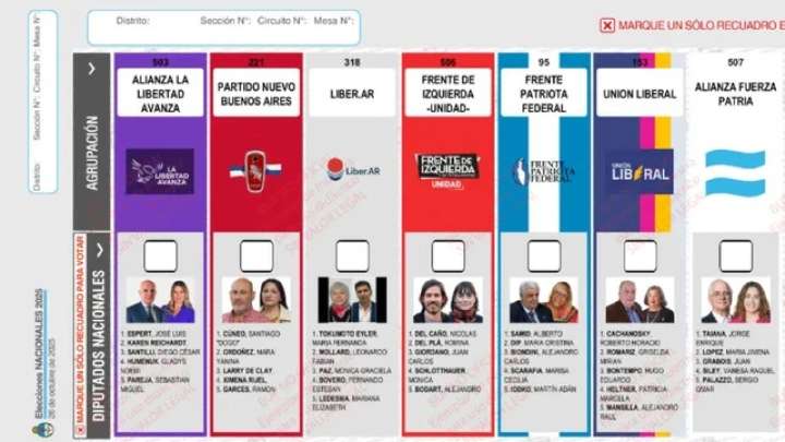 Política Elecciones: rechazan reimprimir las boletas en Buenos Aires y se mantiene la cara de Espert