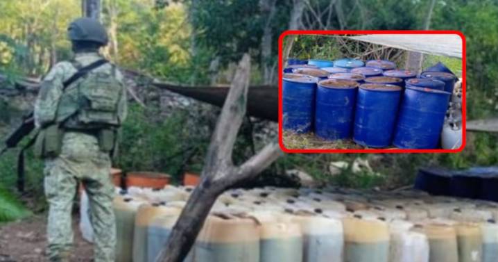 Hallan bodega con más de 7,000  litros de químicos en Culiacán: posible vínculo con narcolaboratorios