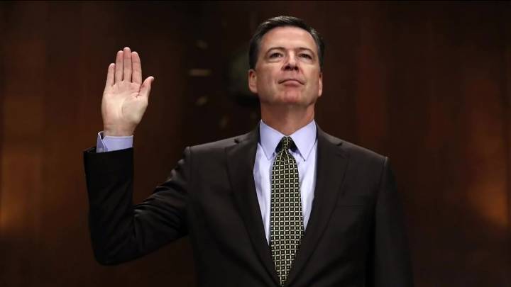 Comey is in court to face Justice Department case accusing him of lying to Congress