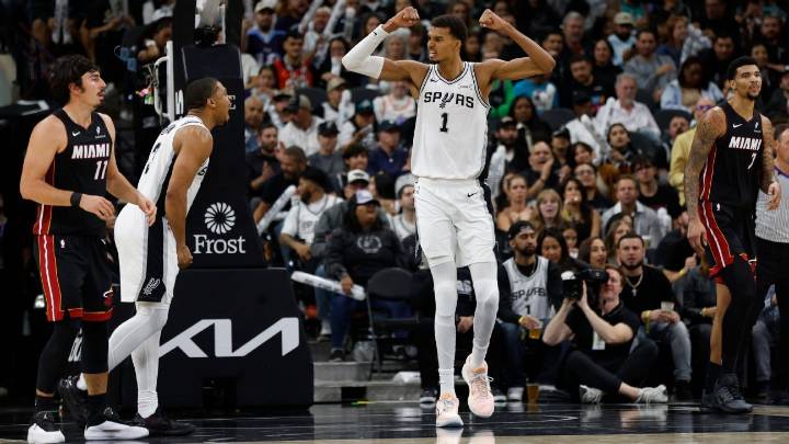 Victor Wembanyama leads Spurs to franchise's first 5