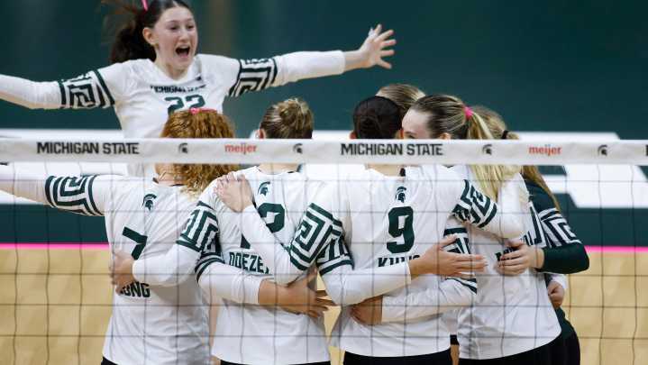 Photos: Michigan State vs Maryland volleyball