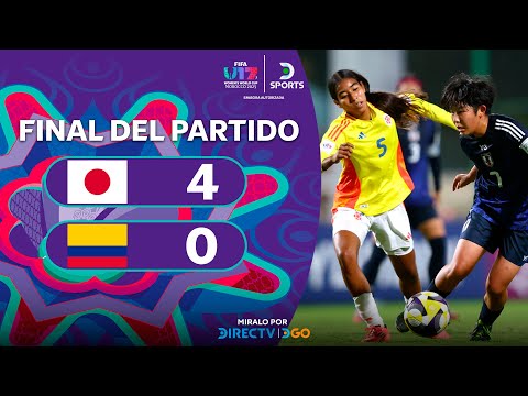 Colombia vs. Japón Femenino (0-4): resultado, resumen y goles del partido por Mundial Sub 17 