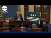 Democrat blasts Trump's 'authoritarian grip' on US in ongoing marathon floor speech