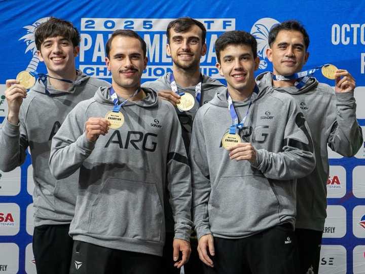 Argentina, campeón del Panamericano de tenis de mesa por primera vez: la táctica que revelaron los jugadores para alcanzar la gloria