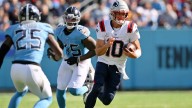 Patriots’ Drake Maye all clear after concussion scare vs. Titans