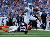David Montgomery dominates in his hometown as Lions beat Bengals 37