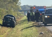 Mini Cooper damaged in I-76 rollover, driver injured