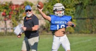 Saratoga Springs High football practice in nine photos