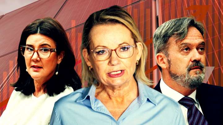 Liberals taking sides over net zero as senator crosses floor ahead of partyroom showdown on climate policy