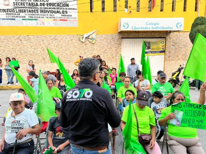 OPINIÓN: «EL TÍO SOTO» Y EL PVEM EN VALLE DE CHALCO, ESTÁN «MUY VERDE»