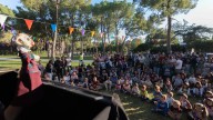 Los títeres se instalan en el Parque Grande de Zaragoza para las Fiestas del Pilar