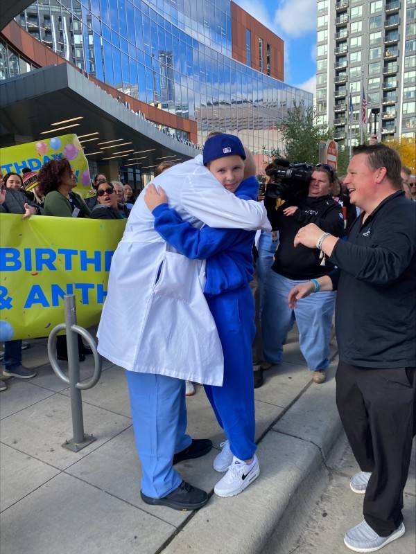 Annunciation shooting survivor Sophia Forchas returns home after long hospital stay