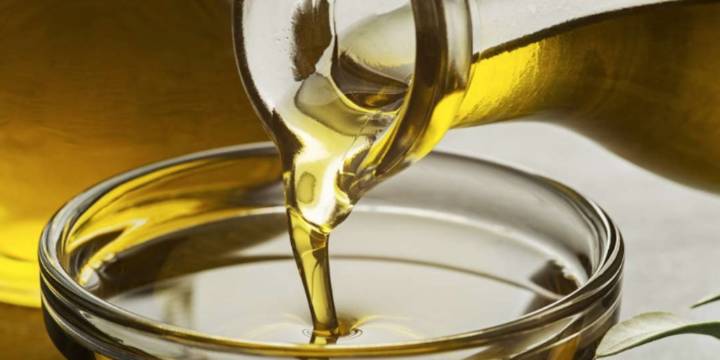 Aceite de girasol, en llamas