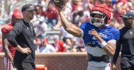 What are realistic expectations for Michael Hawkins while John Mateer is sidelined?