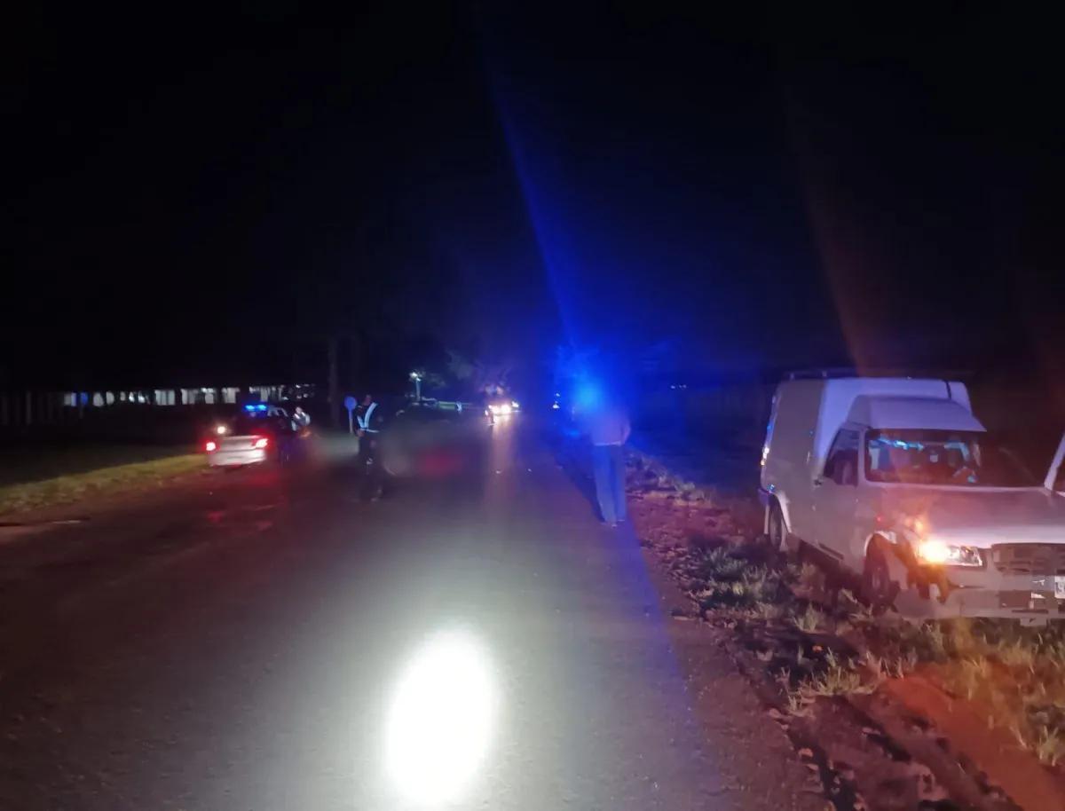 Apóstoles: colisión en la ruta provincial 1 dejó una motociclista herida