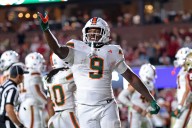 Miami Hurricanes inch back up in AP poll after FSU win