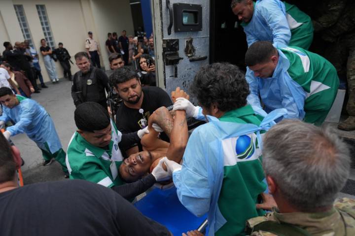 Huge Brazilian raid on Rio gang leaves at least 64 people dead and 81 under arrest
