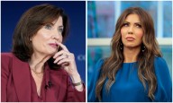 Kristi Noem airport video blaming Democrats for shutdown off the air at JFK, LaGuardia, Newark