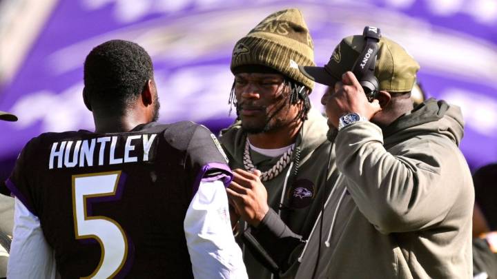 Ravens' John Harbaugh explains Lamar Jackson practice report