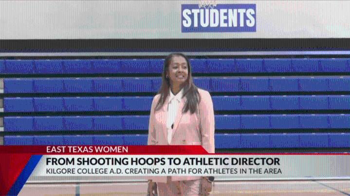 Kilgore College athletic director trailblazing a path for women 