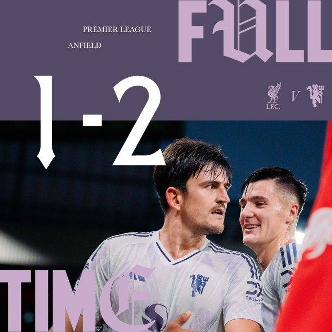 Vence United al Liverpool en el Clásico de Inglaterra
