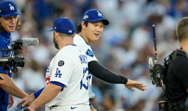 Dodgers beat Brewers 3-1; one game away from return to World Series