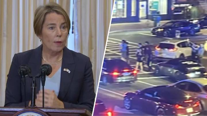 Gov. Healey gives update on street takeover crackdown