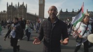 Hundreds of thousands march for Palestine in central London