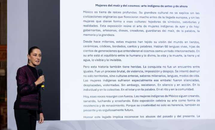 Sheinbaum celebra “primer paso” de España para reconocer agravios por La Conquista; “el perdón engrandece”, dice